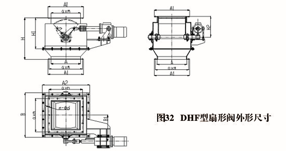 DHF型扇（?。┬伍y門(圖1)